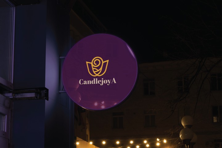 CandlejoyA Logo design