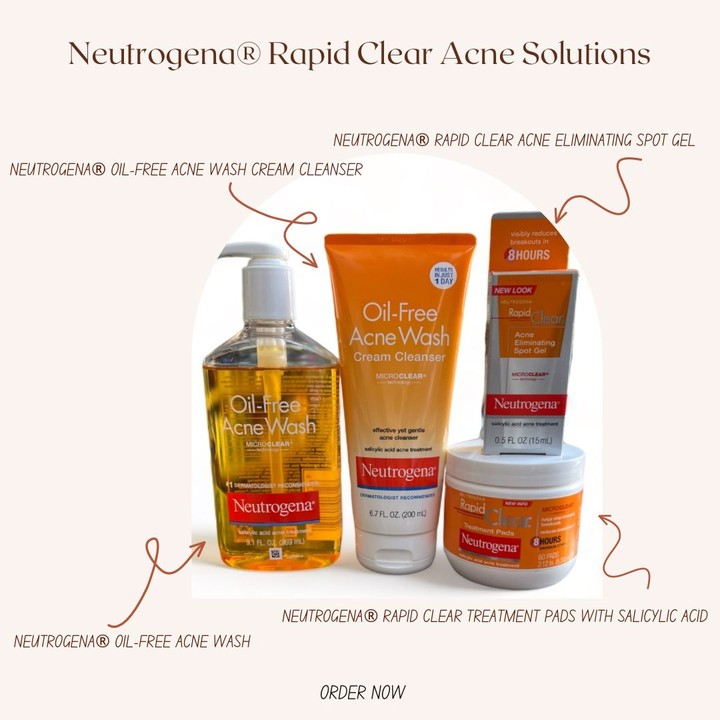 Neutrogena® Rapid Clear Acne Solutions Showcase: Social Media Marketing Portfolio Piece