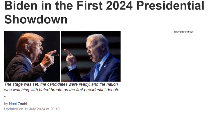 Debate Debacle: What Went Wrong for Biden in the First 2024 Presidential Showdown