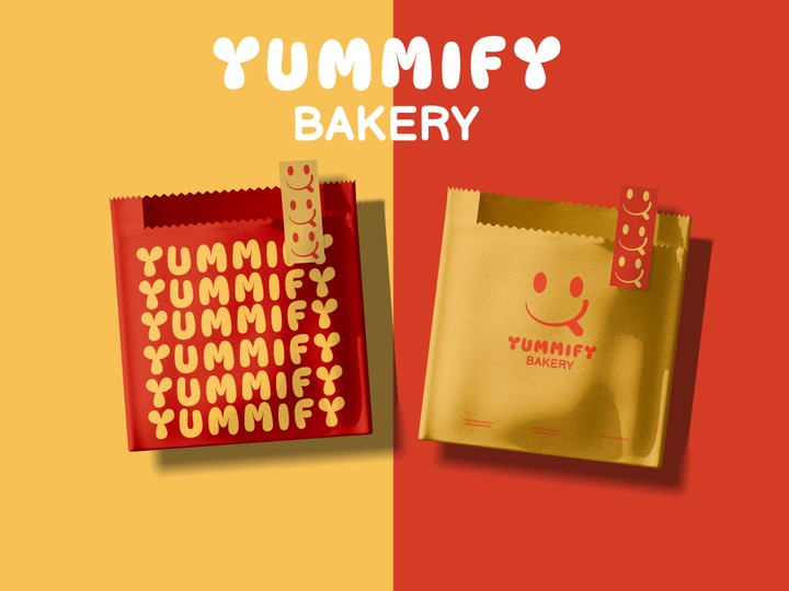 هوية مخبز yummify bakery