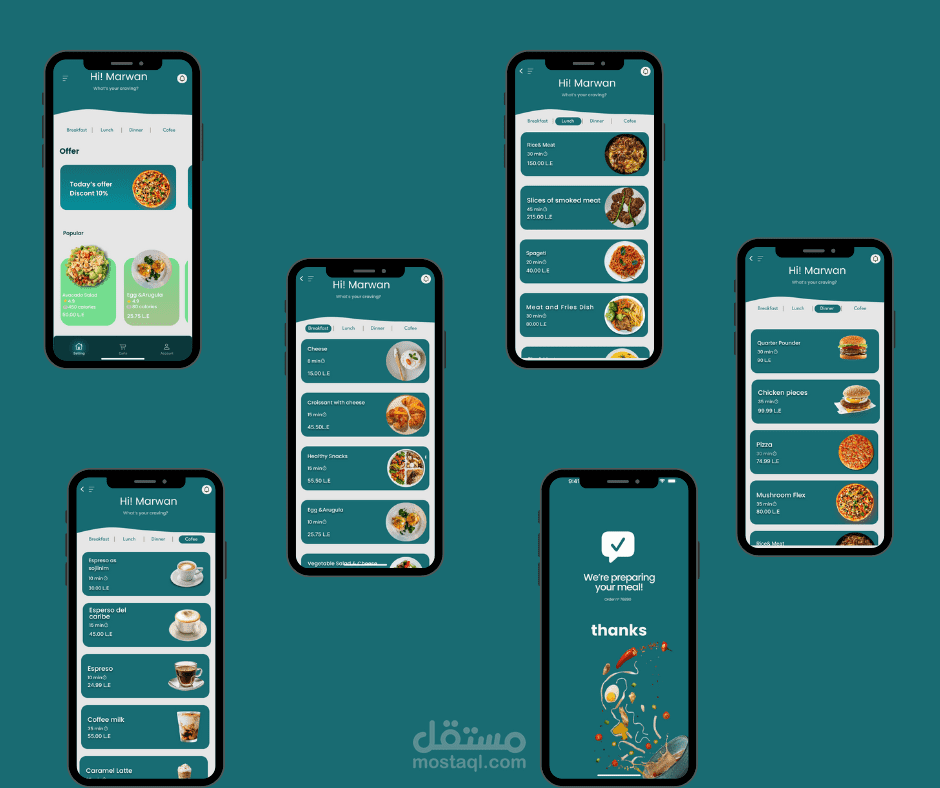 Food Menu App