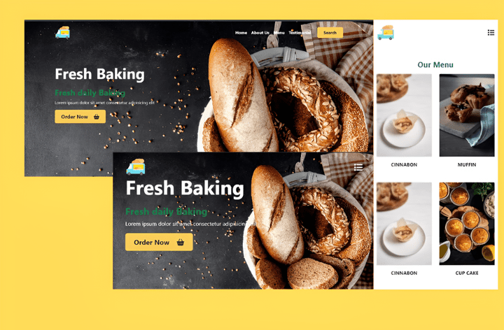 Bakery website