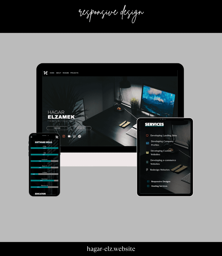 Resume Website Design