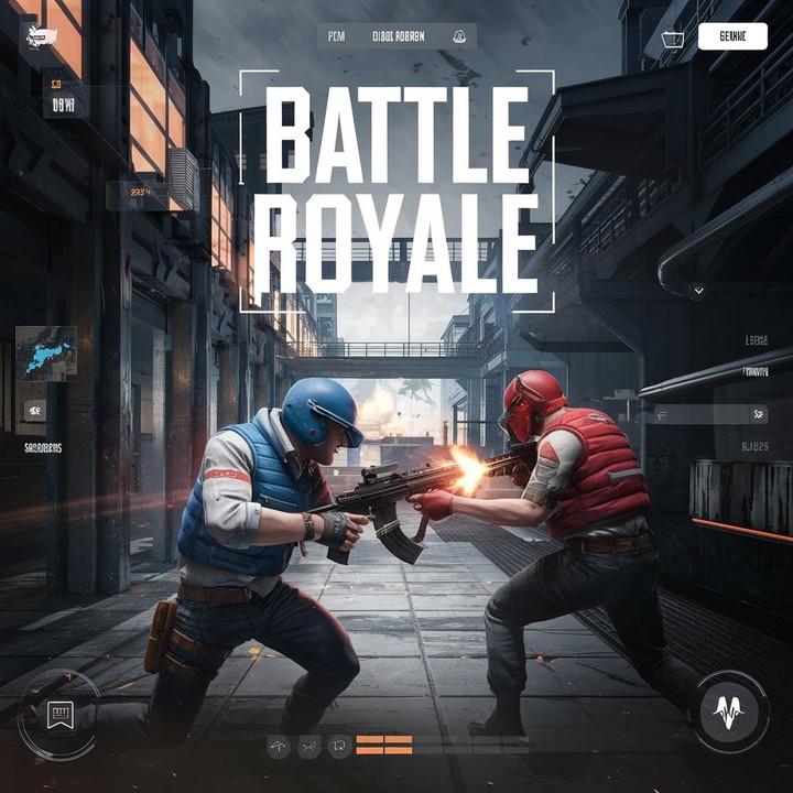 تصميم لعبه battle royale