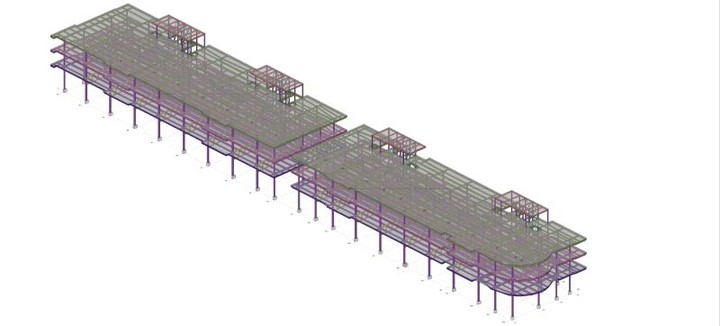 Design Drawings for 2 Office Buildings [G+2]