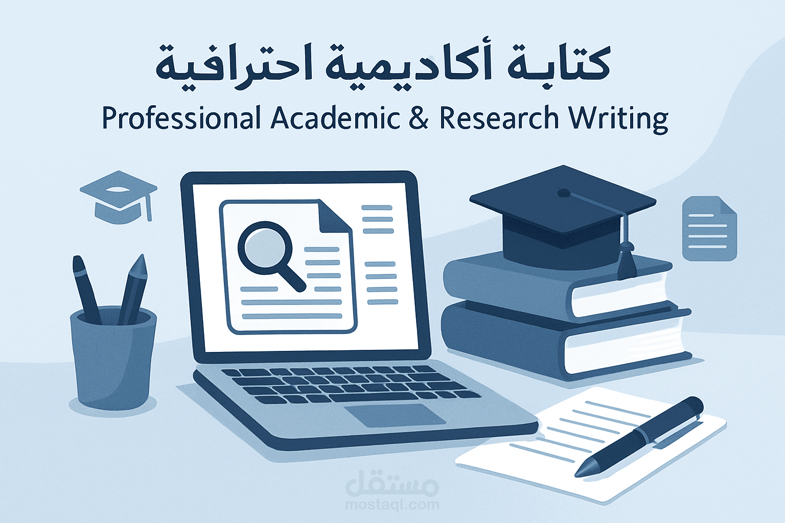 كتابة تقنية وأكاديمية مع مراجعة علمية دقيقة | Professional Academic & Research Writing