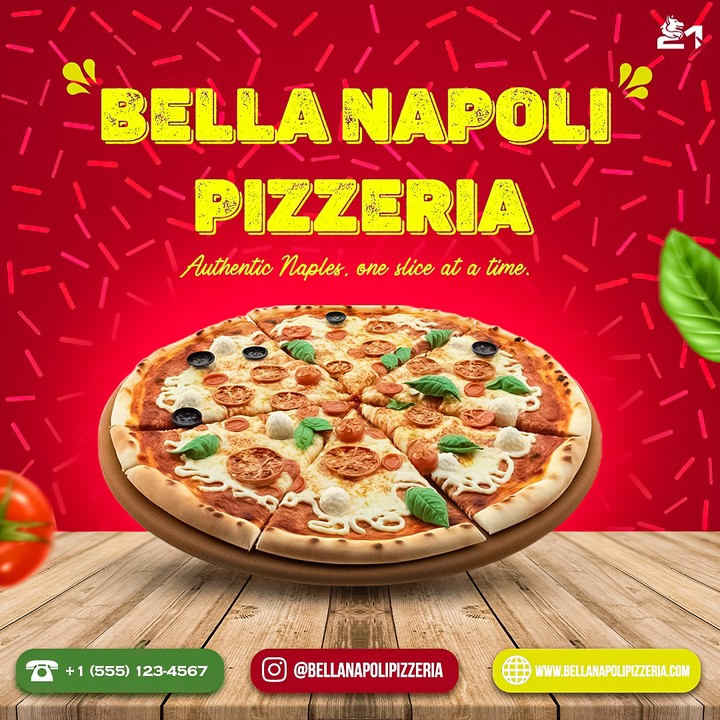 Pizza Advertising Design