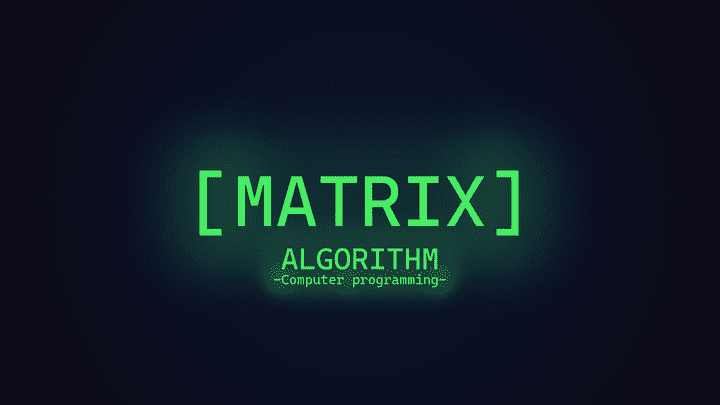 matrix algorithm