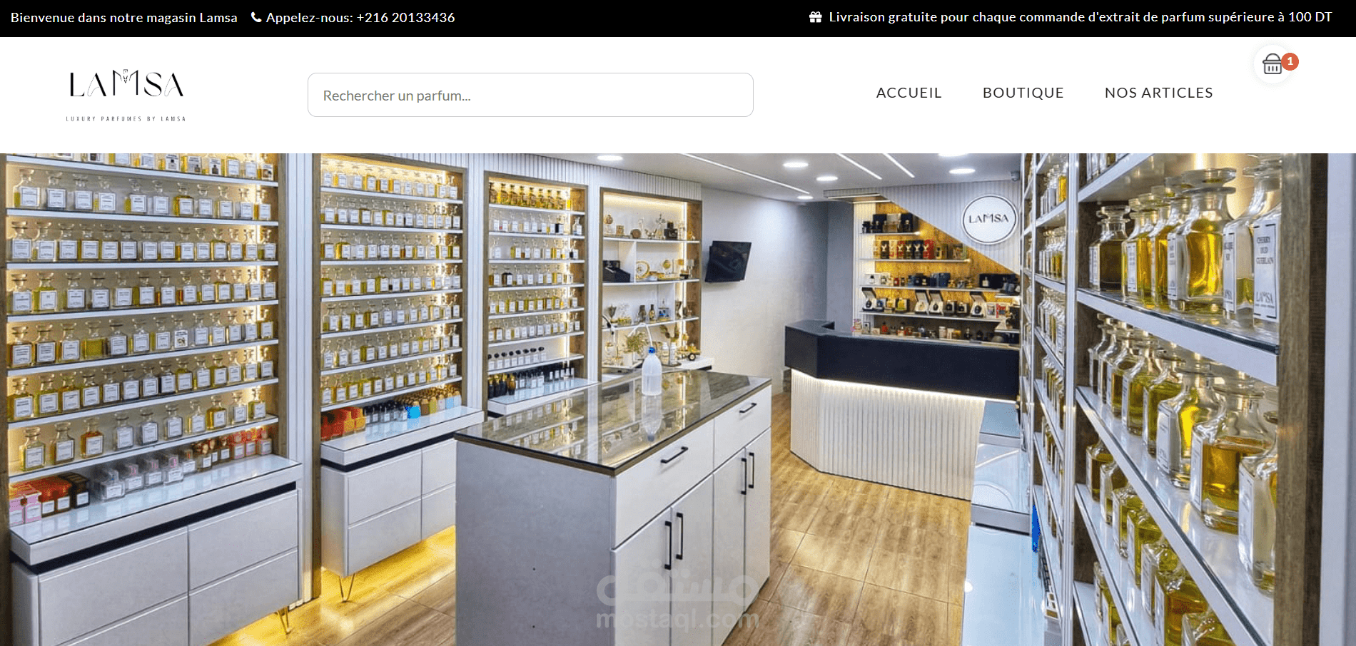 Projet : Développement d’un site e-commerce de parfums – 100 % sur-mesure avec React.js