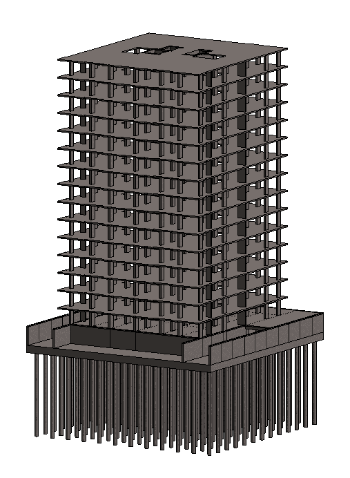 BIM structure analysis Using the boundary and finite element method