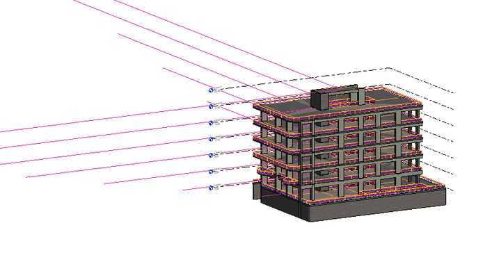 BIM structure analysis Using the boundary and finite element method