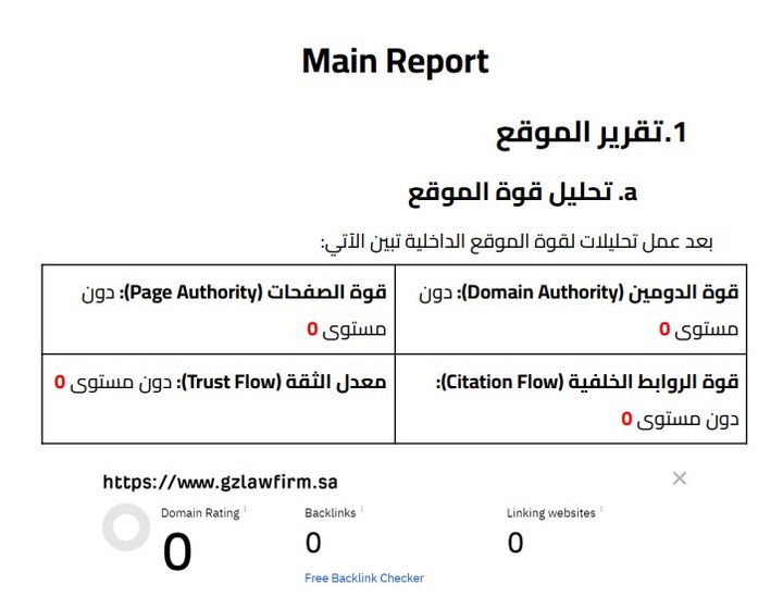 خطة سيو احترافية