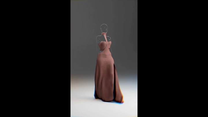 3d animation dress