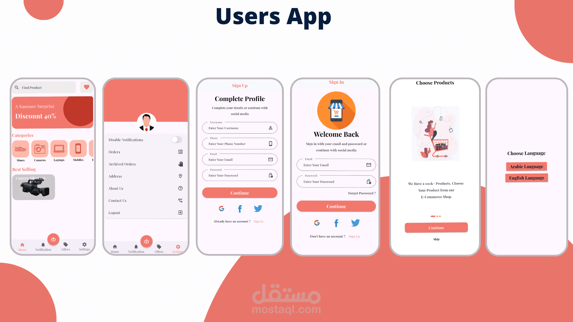 Deleviry App (User, Admin, Delvery Man)