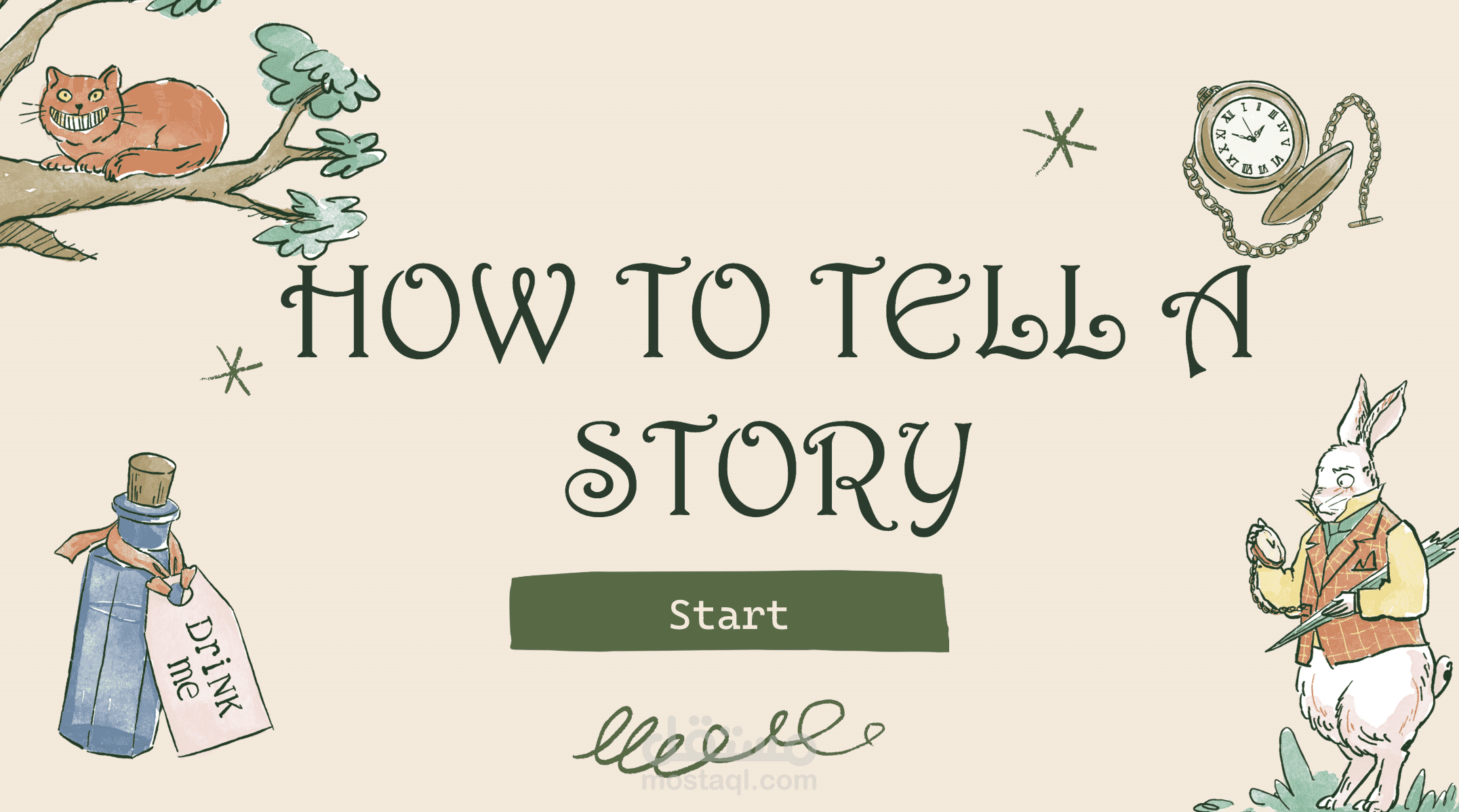 دورة تفاعلية تجريبية: "How To Tell a Story"