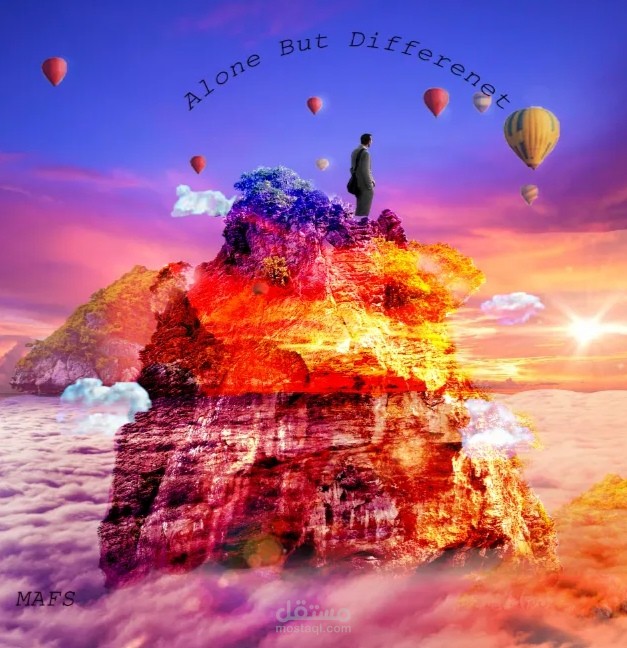 Alone but different