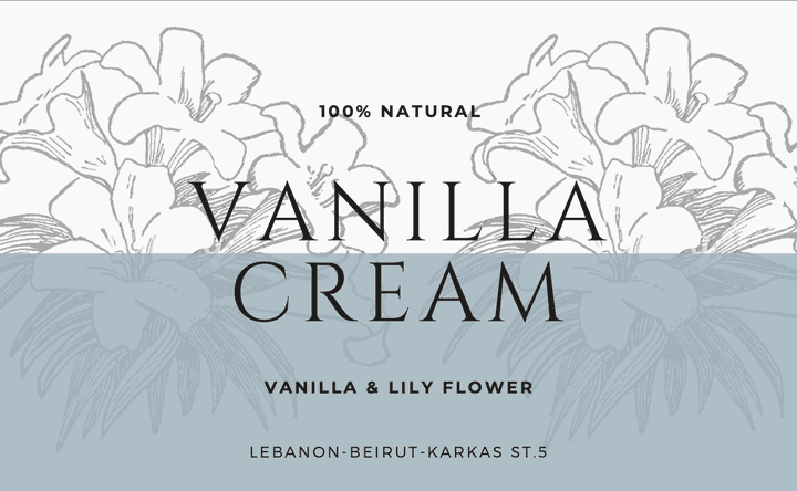 Vanilla Cream Patisserie Beirut