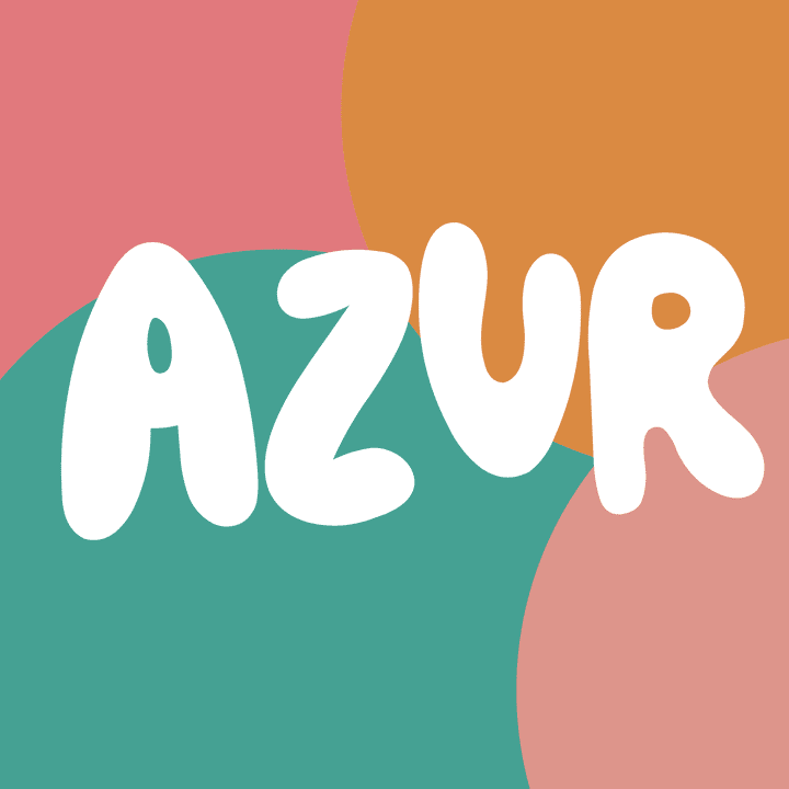 تصاميم صفحة انستغرام لبراند ملابس ناشئ  "AZUR"