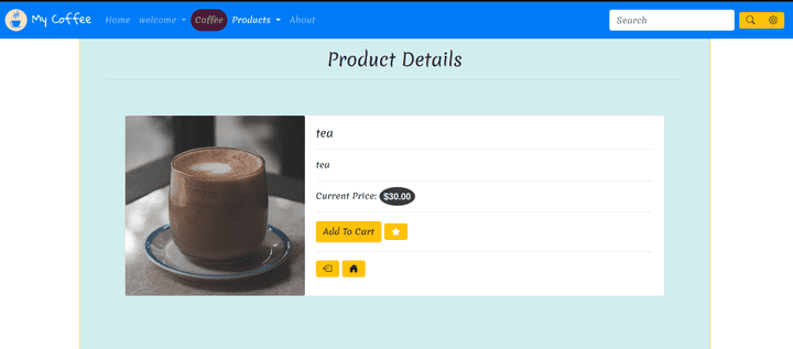 coffee website