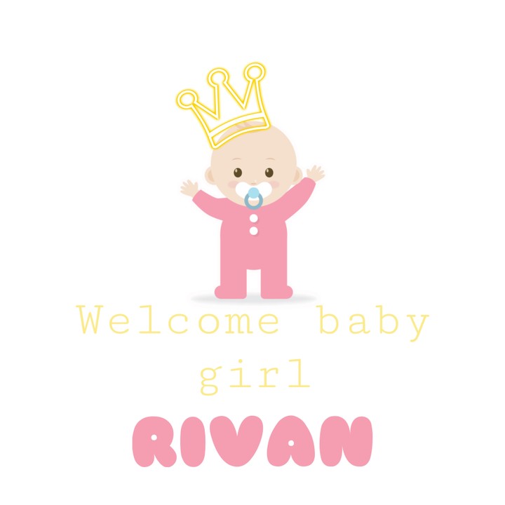 Baby welcome design