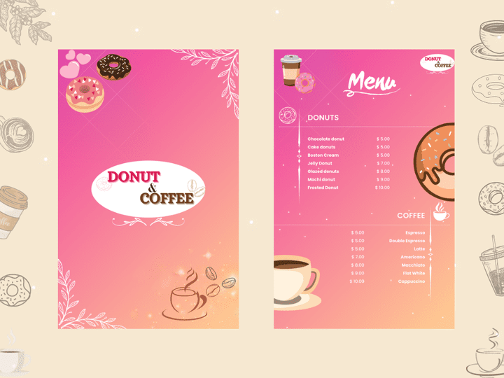 Cafe  Menu