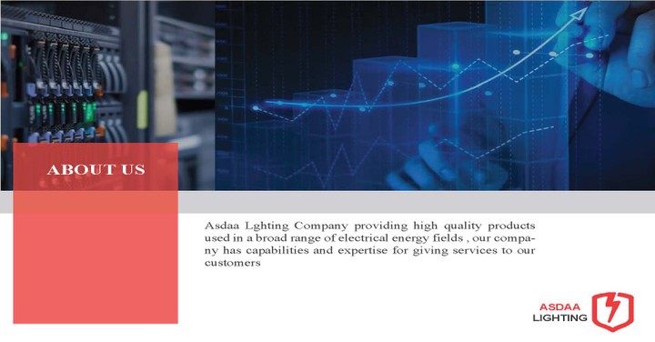 GRAPHIC DESIGN FOR ASDAA LIGHTING COMPANY IN SAUDI ARABIA