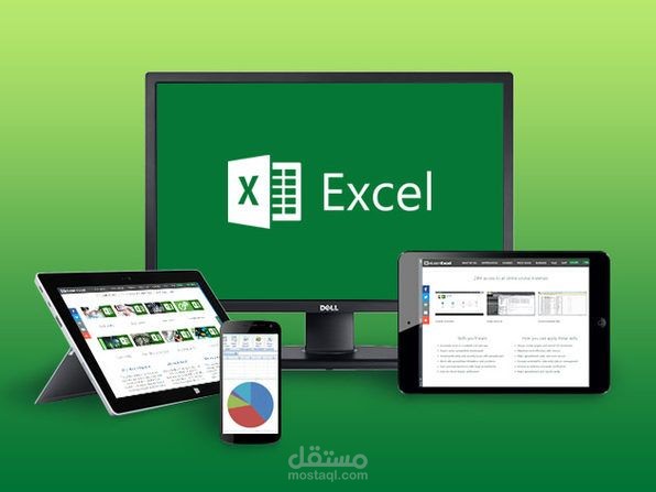 تحليل بيانات مبيعات ومنتجات باستخدام Excel مع رسوم بيانية احترافية