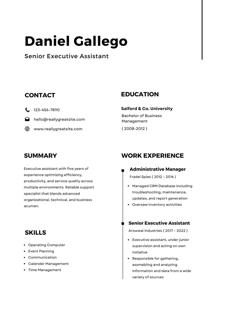 عمل سيرة زاتية احترافية Create a professional CV