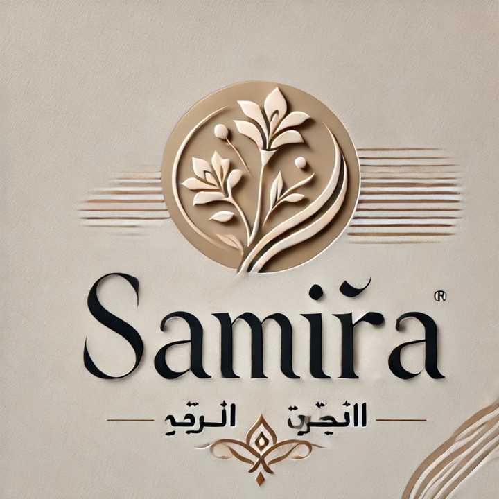 تصميم شعار أنيق لمتجر "Samira للأزياء"