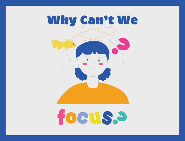 Why can't we focus infographic