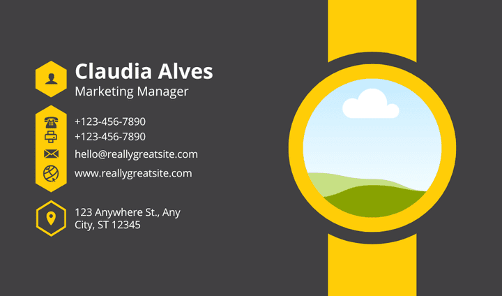 Visiting card