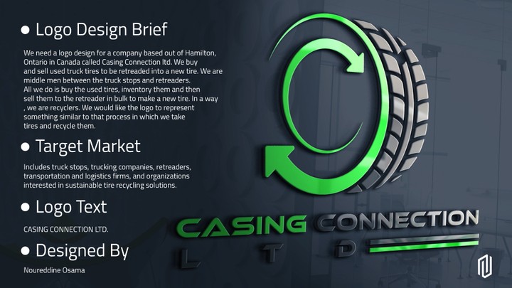 Logo Design Of Casing Connection LTD