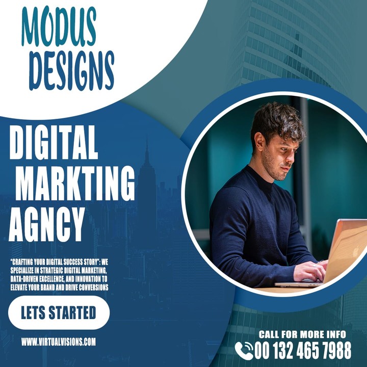 Digital marketing agency poster