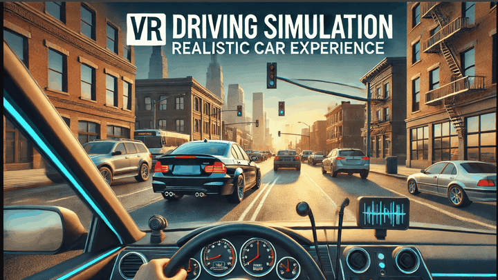 VR Driving Simulation Demo Gameplay by VRtual Grid Studio