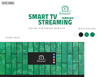 Smart TV - Streaiming Website Template