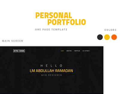 Personal Portfolio