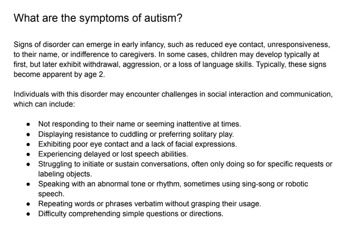 Autism