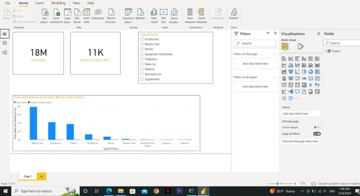 تحليل البيانات باستخدام power bi