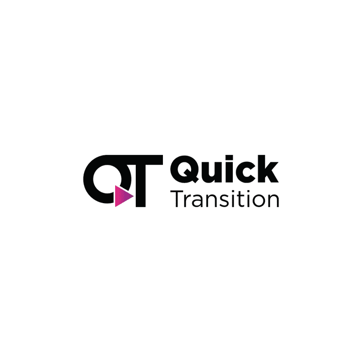تصميم شعار لـ Quick Transition