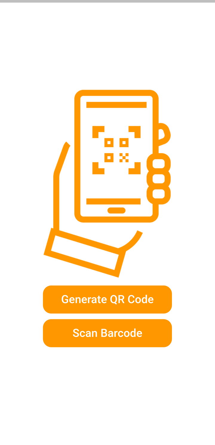 QR-bar code scanner