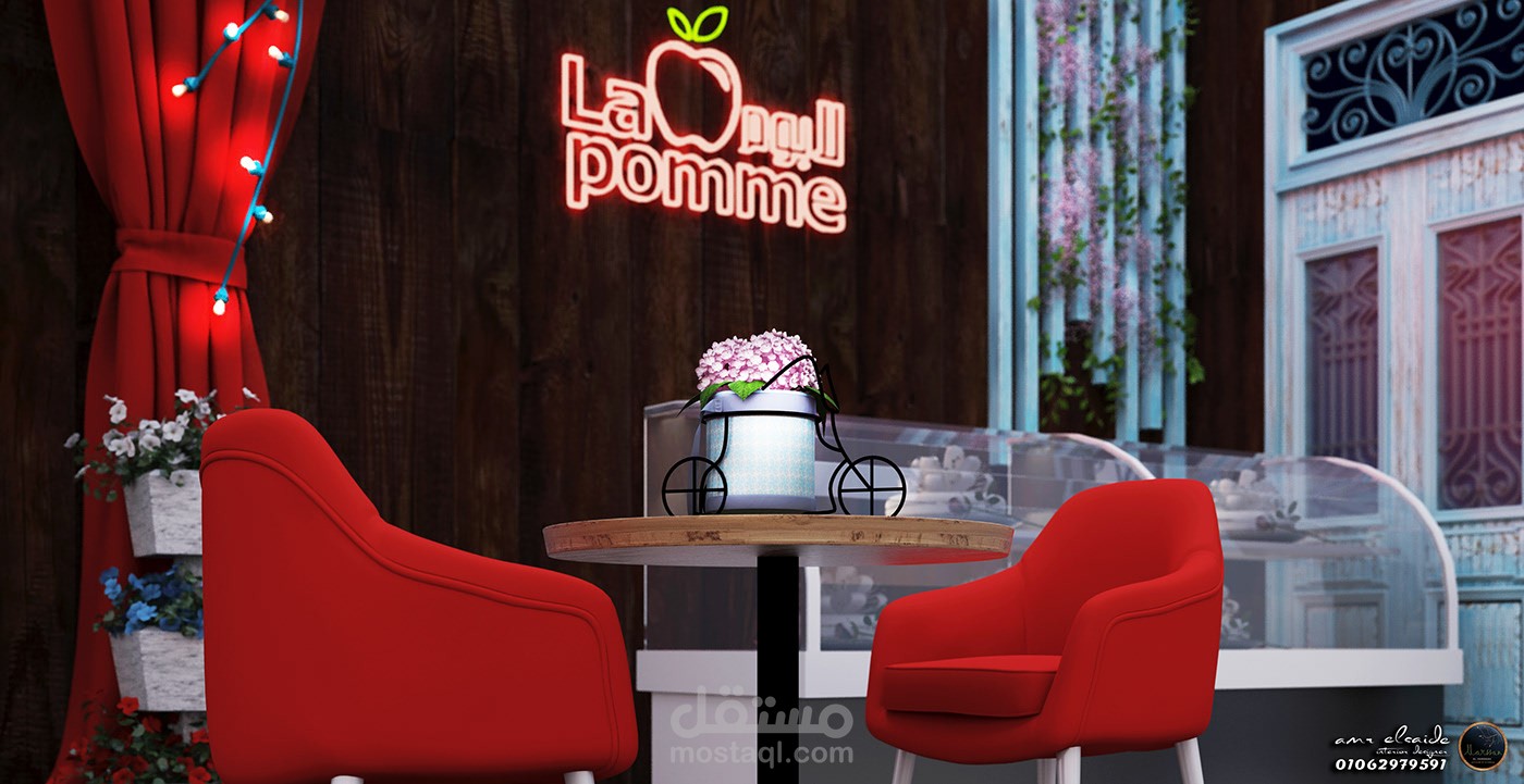 Booth لـ La Poome  في مارينا العلمين