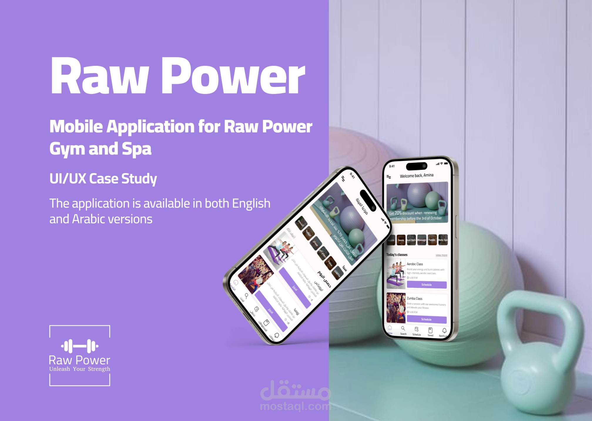 Case study for raw power gym and spa