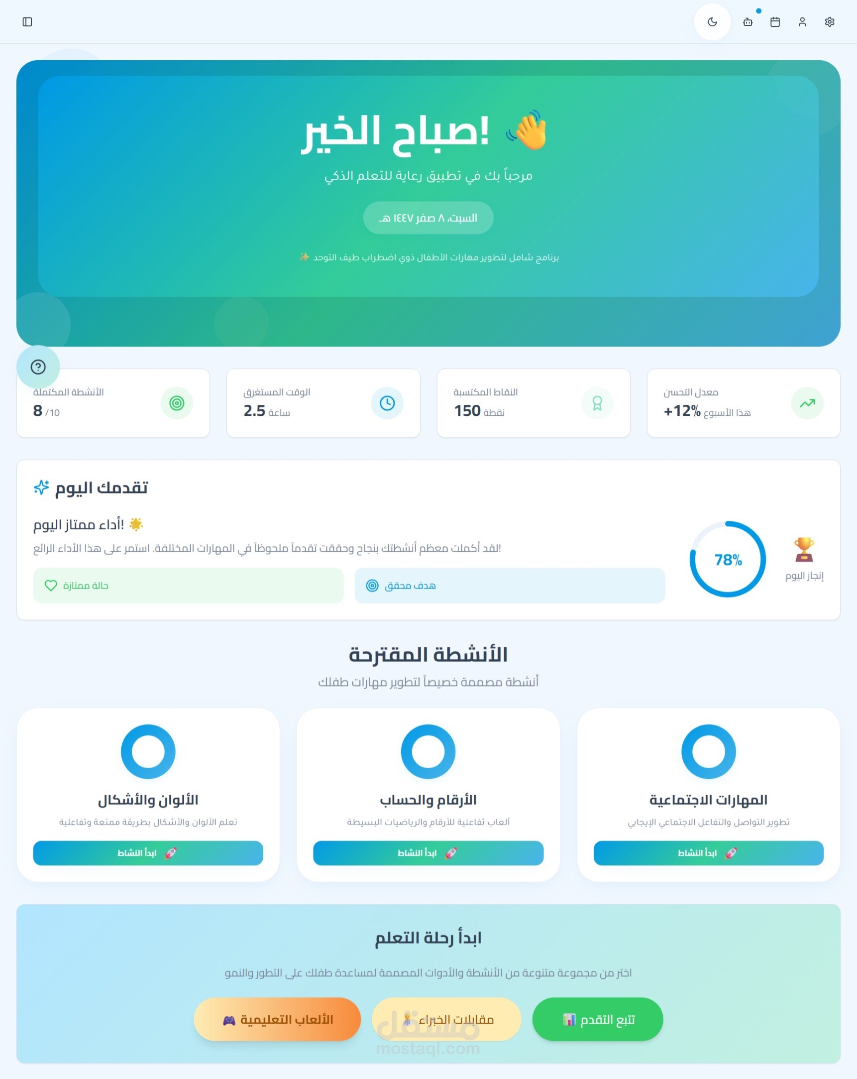 رعاية للتعلم الذكي