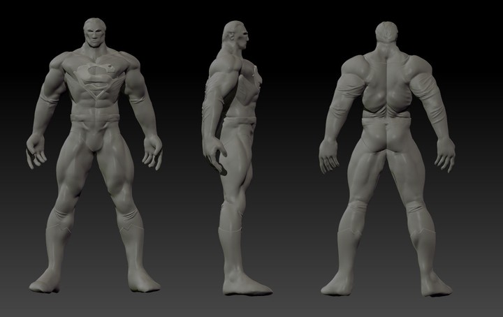 Super Man Sculpting