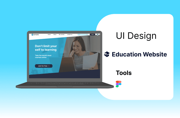 (Education Landing Page (UI Design