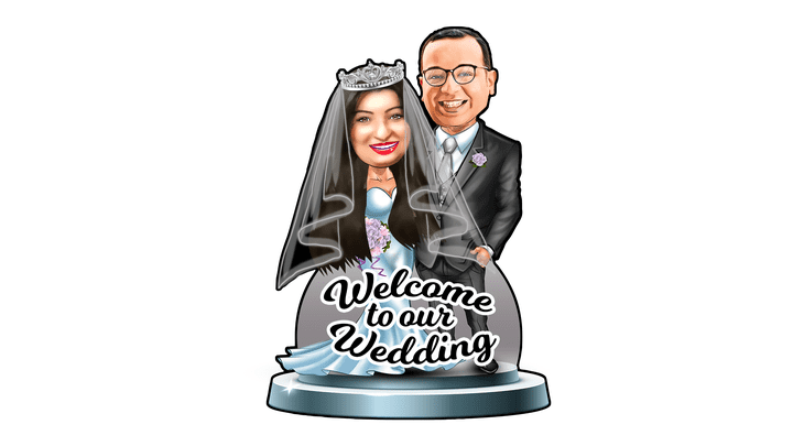 Welcome to our wedding caricature maket