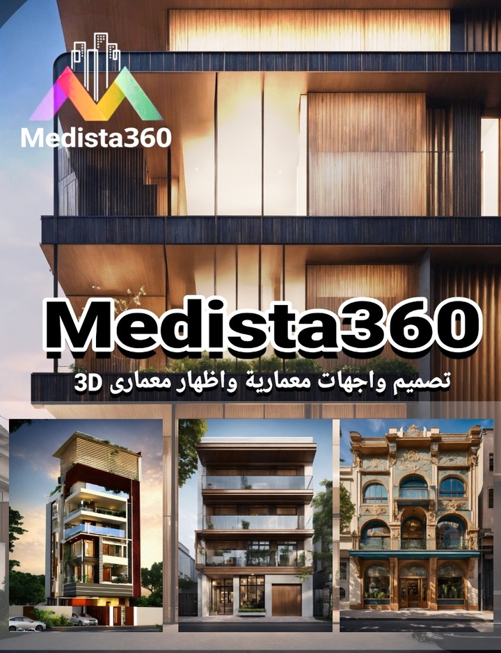 تصميم الواجهات والاظهارالمعمارى  3D