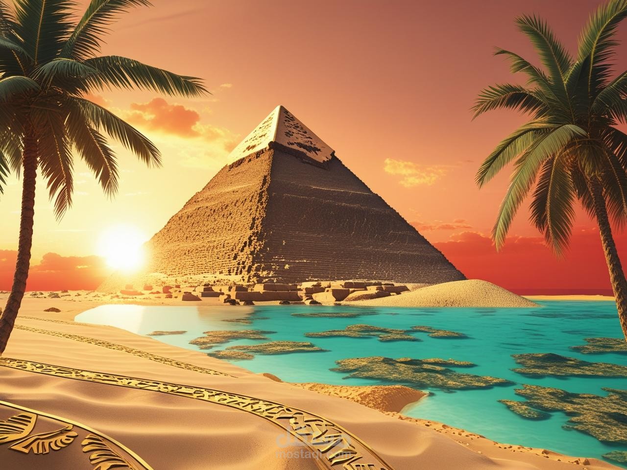دليل احترافي مصور عن السياحة في مصر محتوى متعدد اللغات (عربي – إنجليزي – فرنسي – كوري)
