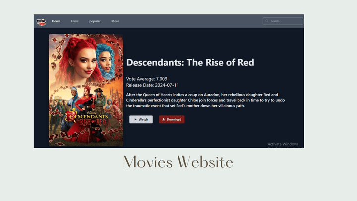 Movies website