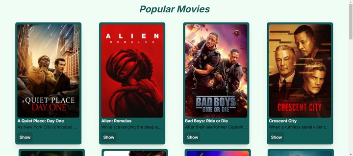 Movies app